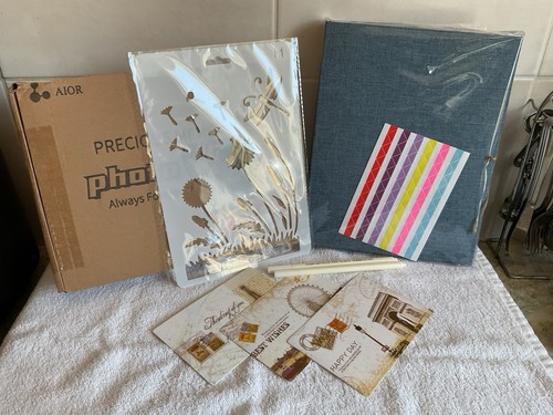 Scrapbooking supplies album - scrapbooking, supplies,
