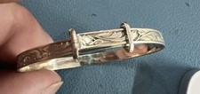 Sterling silver expanding baby bangle￼(bbr1)