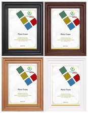 Swept Photo Frame Picture Frame A1 A2  A4 A5 Size Poster Frames Black Oak White