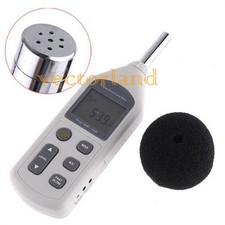 Portable Digital Sound Level Noise Decibel DB Monitor Meter Tester