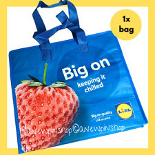 LIDL Shopping Bag LARGE x1 Insulated Chill Cool Frozen Food Shopper Tote