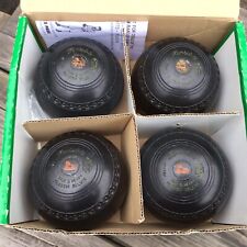 Henselite Classic Deluxe Size 5 Heavy Lawn Bowls Used Good Condition