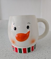Snowman Christmas Mug Good