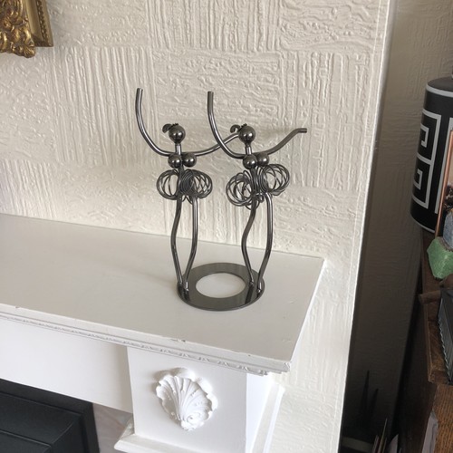 Ballerina metal figures - metal,