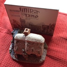 Lilliput Lane Watermill Thatched Cottage Vintage Ornament Collectible