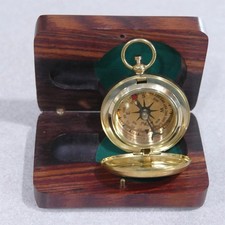 Handmade Brass Hunter Cased