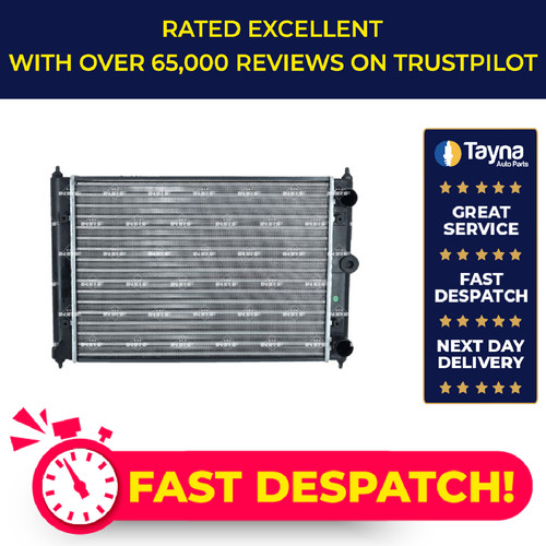 Radiator fits polo - fits, vw
