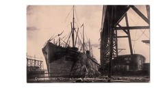 Ocean Liner SS Cornishman White Star Line Grand Trunk Docks Portland Maine 1908