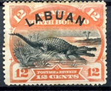 Labuan 1894 perf sg70 - labuan, 14½-15