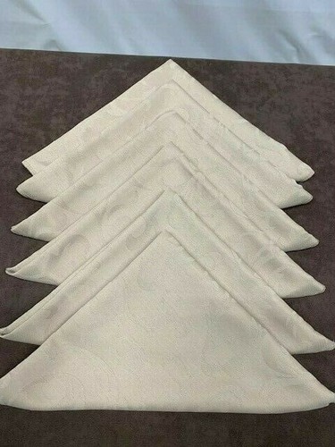 Fabric napkins beige - napkins,