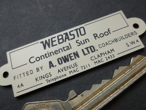 Webasto continental sunroof - continental,