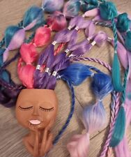 Mermaid hair / Festival hair / Bubble Braids /Rave hair / Party Hair/ Unique