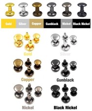 6mm-8mm Metal Double Cap Round