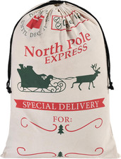 26x19 Large Canvas Santa Sack