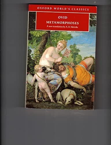 Metamorphoses oxford world - metamorphoses, world's