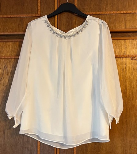 Women white chiffon - women's,