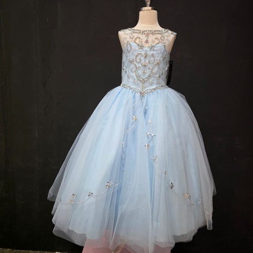Girls ice blue beaded - blue, &