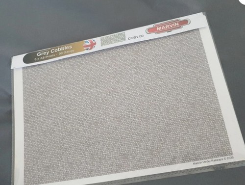 Grey cobbles paper - paper, for