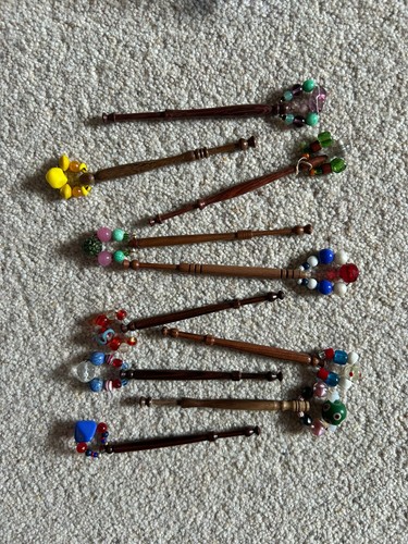 Lace bobbins 12 - bobbins, midlands