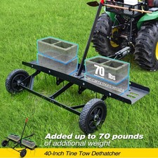 40” Tow Behind Dethatcher