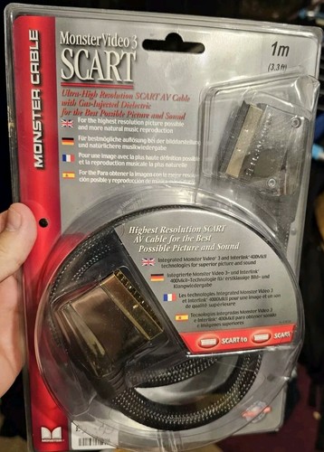Monster cable video scart - monster,