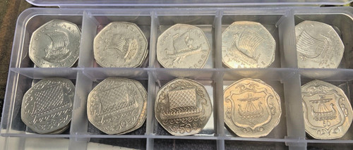Isle man viking - viking, 50p