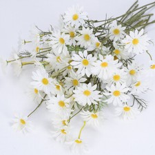 Artificial Silk Fake Daisy Flowers Bouquet Wedding Party Home outdoor Decor UK