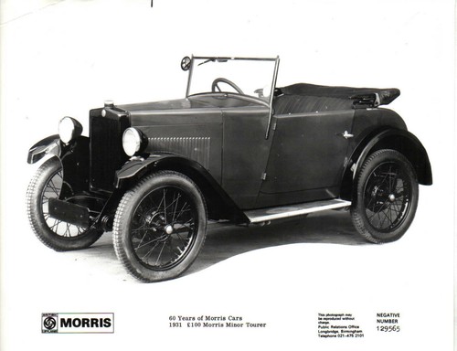Morris minor tourer 1931 - tourer, 60yrs