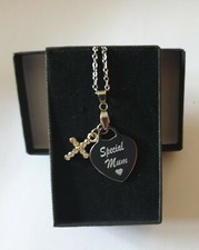Personalised engraved heart