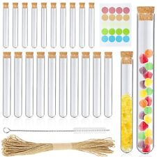 20Pc Transparent Plastic Test