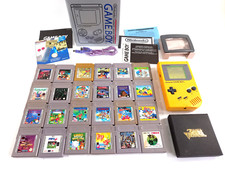 GameBoy BackLight Console Bundle with Games, Pokemon Gold, Mario & more, joblot 