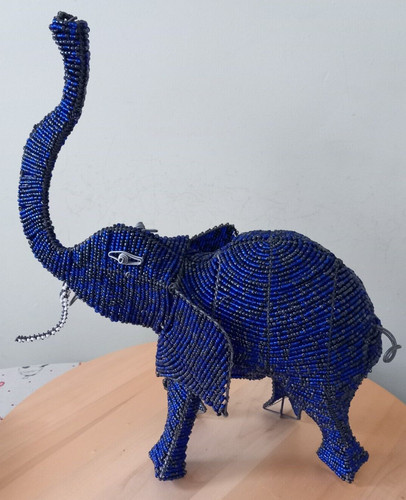 African elephant metal - metal, wire