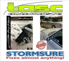 Black small mohair cloth fibre SOFTTOP cabriolet convertible hood repair kit NEW