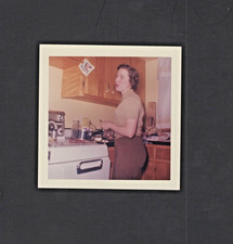 Vintage Color Snapshot Woman