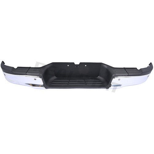 New chrome black rear bumper - new,