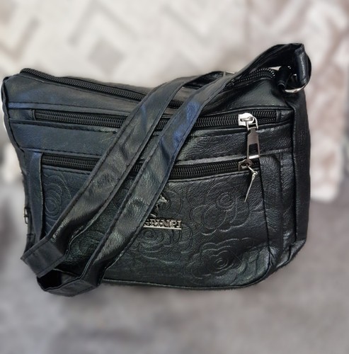 Medium sized black faux