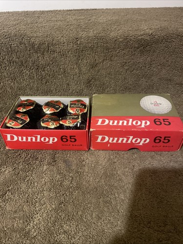 Dunlop vintage golf balls - 65,