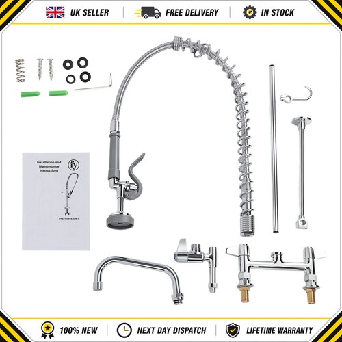 Commercial kitchen faucet with - faucet,
