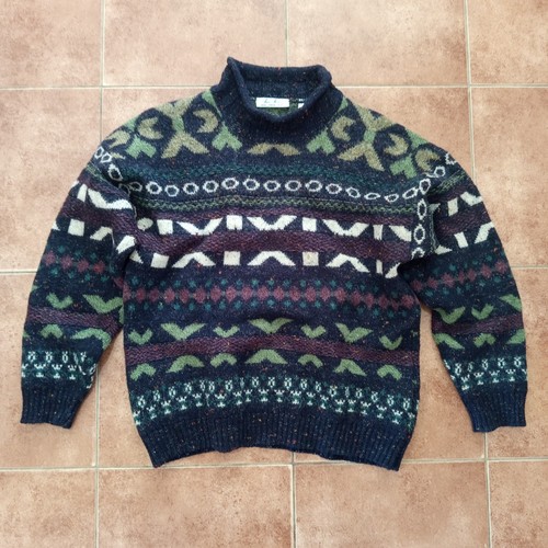 Vintage 90s shetland wool - 90s,