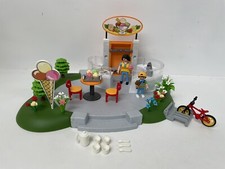 Playmobil Ice Cream Parlour Playset Figures and Accessories (4134) Not Complete