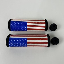 BICYCLE USA FLAG GRIPS SET FOR