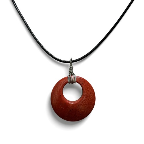 Natural red jasper wired - jasper,