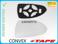 Rearview glass mirror for
