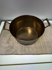 Heavy Brass Jam Preserving Pan