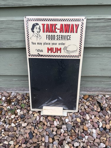 Take away food service 1950s - take,