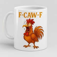 Funny Rooster Coffee Mug –