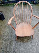 FINE RETRO ERCOL COWHORN