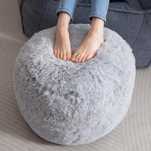 Higogogo faux fur beanbags - fur,