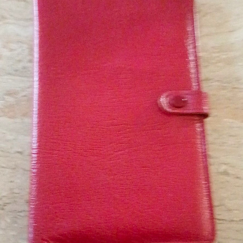 Dunhill classic red - red, leather