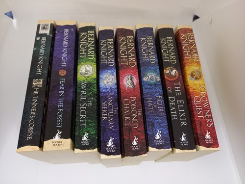 Bernard knight books - x,